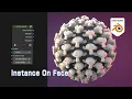 Outdated Tut Instance on Face with Rotation and Scale - Blender Geometry Nodes 3 4