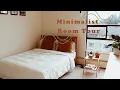 my minimalist room tour 2021 neutral aesthetic