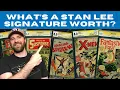 What s a Stan Lee Signature Worth on a Big Key Comic