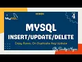 Insert Update Delete in MySQL Copy Rows Multiple Insert On Duplicate Key Update SQL DML
