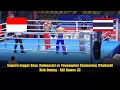 Lagu MEN Kick-boxing - 57kg: SAPUTRA ENGGAR BAYU (INA) vs YAWANOPHAT CHAINARONG (THA) - SEA Games 33