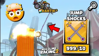 Download JUMP SHOCKS LEVEL 999 🤯 CUSTOM MAP GAMEPLAY - Hill Climb Racing 2 MP3