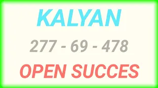 kalyan matka kalyan trick kalyan today kalyan satta matka live kalyan open jodi