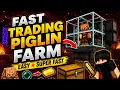 FASTEST Piglin Trading Farm in Minecraft Bedrock 26 1