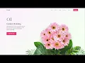 flower shop website design