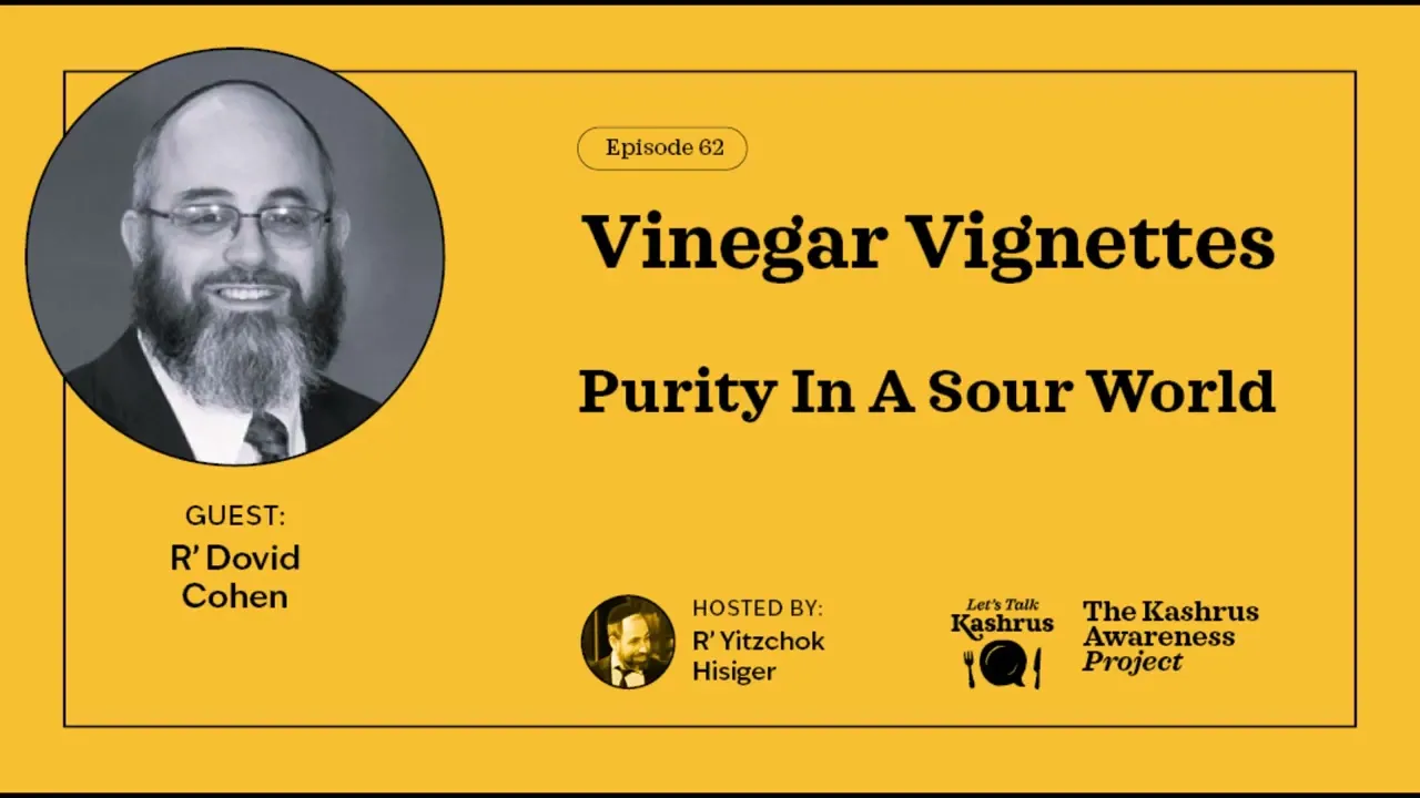 Why Does Vinegar Have To Be Kosher?