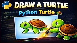 Draw a Turtle Using Python Turtle Creative Coding for Beginners