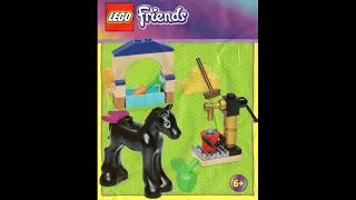 LEGO 472201 Instructions | Friends | Cute Foal with Food and Water Pump | Magazine Gift