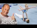 Download Lagu DIT VOELT ALS VLIEGEN!✈️ | De ZappsportKantine Acrogym | Zappsport