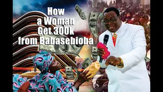 how a woman get 300k free your miracle is on the way babasebiobatv miracle money blessings