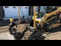 CAT 259D Skid Steer CAT AccuGrade Trimble 3D GPS Machine Control