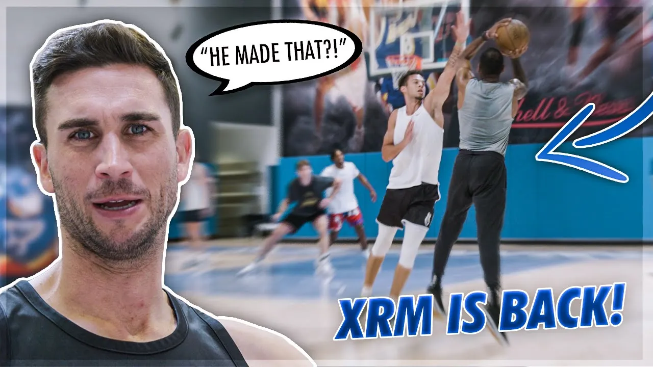 XRM Is Back And He Couldn't Miss!! 😱 | JLawBball Basketball
