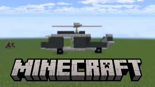 tutorial cara membuat helikopter di minecraft
