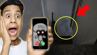 اتصلت على شفيق الساعة 12 الليل وهددني بالموت CALLING Squidward Tentacles 