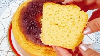 COM APENAS 1 OVO, SEM TRIGO SEM LIQUIDIFICADOR, BOLO DE FUBÁ FÁCIL DELICIOSO PARA O CAFÉ 