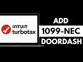 How Do I Add My 1099 on Turbotax DoorDash 2026 File Doordash Taxes