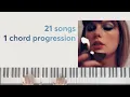 Download Lagu The Taylor Swift Chord Progression - 21 songs 1 progression