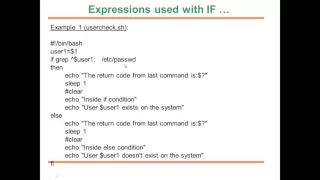 Shell Scripting part3 Conditional Statements