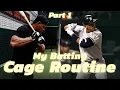 My MLB Batting Cage Routine Baseball Warm-Up Fundamentals A-Rod Academy
