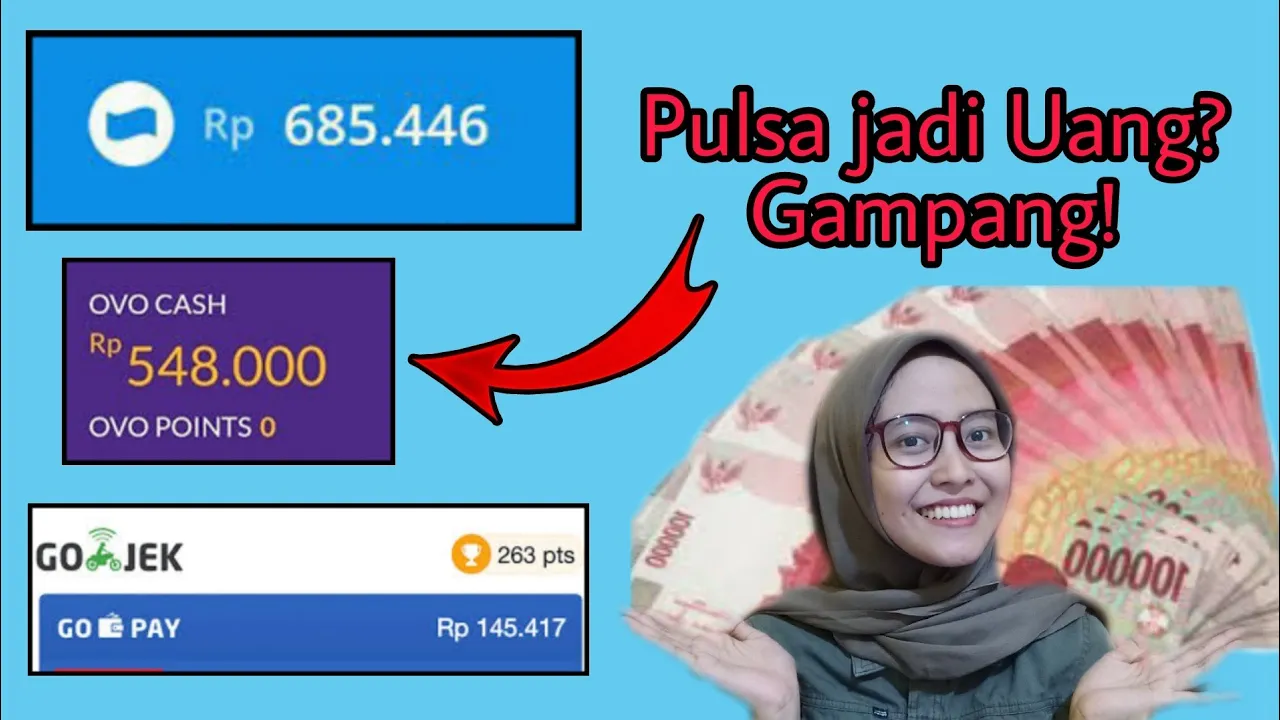 CARA Tukar PULSA JADI UANG, ATM, GoPay, Ovo, Dana - Terpercaya 2020 | Convert Pulsa. 