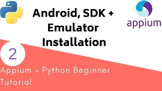 Appium Python Tutorial - Android Studio Installation and Emulator setup