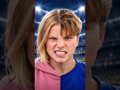 Boy VS Girl Footballer Accuracy Challenge  🎯⚽️
