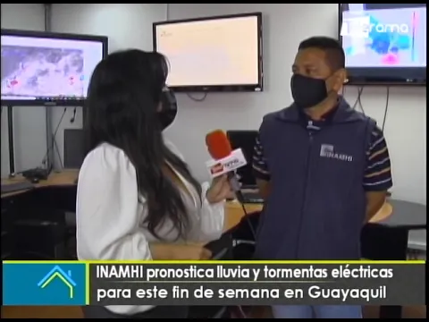 INAMHI pronostica lluvia y tormentas eléctricas para este fin de semana en Guayaquil
