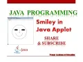 Smiley in Java Applet