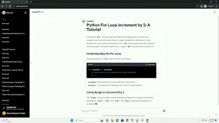 python for loop increment by 2