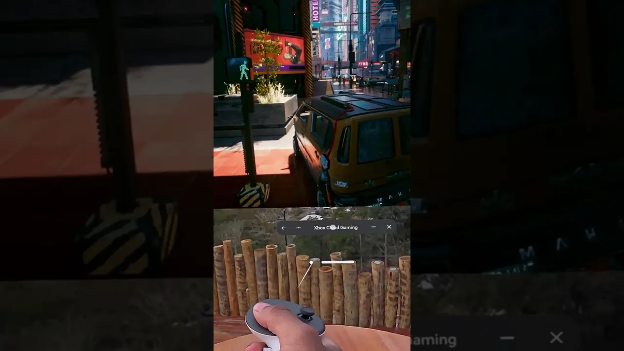 VR NO MEIO DO NADA