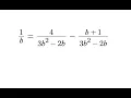 Solving Rational Equations Example 2