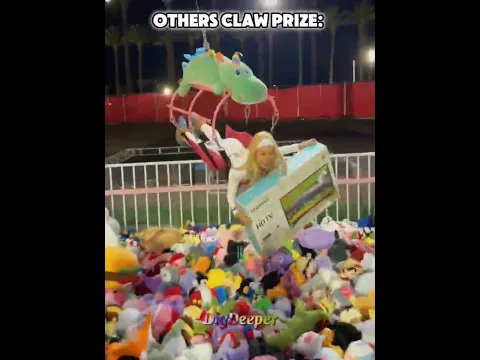 Luckiest Claw Machine Win Ever!
