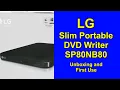 Download Lagu STILL USEABLE? The LG Slim USB Portable DVD Writer SP80NB80 Unboxing and First Use Testing