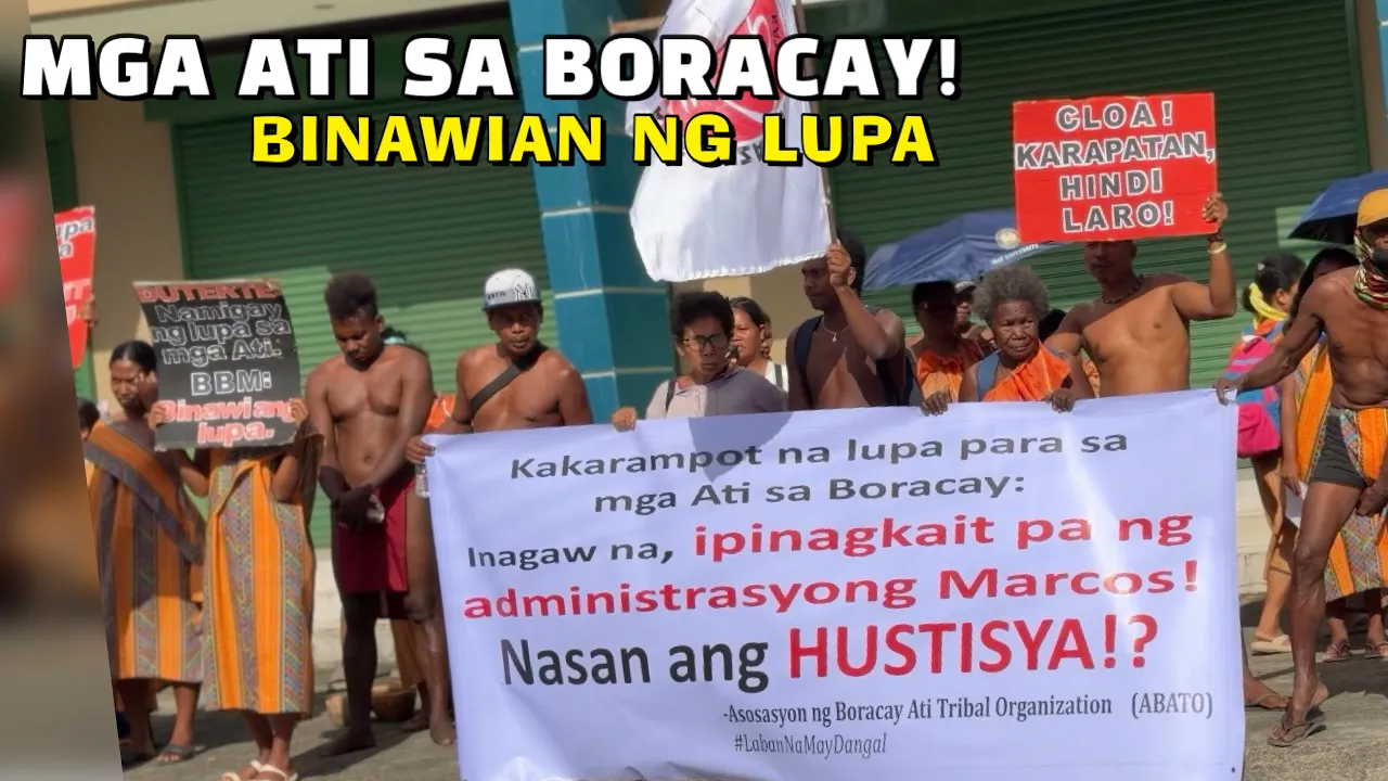 Outline Video Dark story in Boracay! Mga Ati binawian ng lupa!