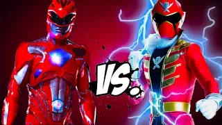 red power rangers vs red super megaforce