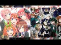 Download Lagu Ashiato x Gotoubun no Katachi Mashup (My Hero Academia \u0026 The Quintessential Quintuplets)