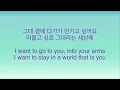 Yoon Mi Rae - You are my world -- LYRICS (윤미래 - 그대라는 세상 -- 가사)