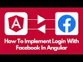 How To Implement Login With Facebook In Angular Fix It With Ankit