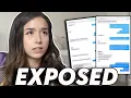 Pokimane s Secret RELATIONSHIP Exposed Crazy leaked texts