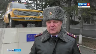 Омские госавтоинспекторы сегодня ночью остановили нетрезвого водителя