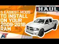 Top 5 Easiest Mods For Your 2009-2018 Dodge RAM - The Haul