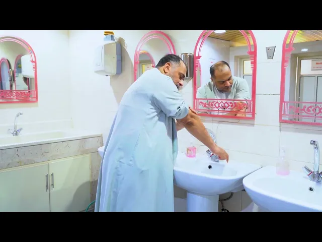 ⁣كيفية الوضوء   ..  سماحة الشيخ محمد باقر المطر