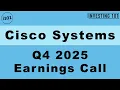 Cisco Systems Q4 2025 Earnings Call Q4 2025 Earnings Conference Call Q4 2025 Results