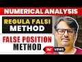 Regula Falsi Method False Position Method Numerical Methods