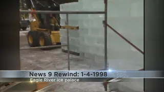 News 9 Rewind Eagle River ice castles under construction 26 years ago