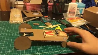 How to Easily build a Mouse Trap Car Out of Scraps