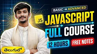 Complete JavaScript Course in Telugu Learn JavaScript from Basics to Advanced