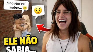 FINGI SER MENINA NO ROBLOX E ELE NAO SABIA 😳 #roblox