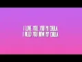 Becky G - Chula (Letra/Lyrics)