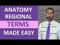 Regional Terms Anatomy - Body Parts Name Nursing Medical Terminology Made Easy